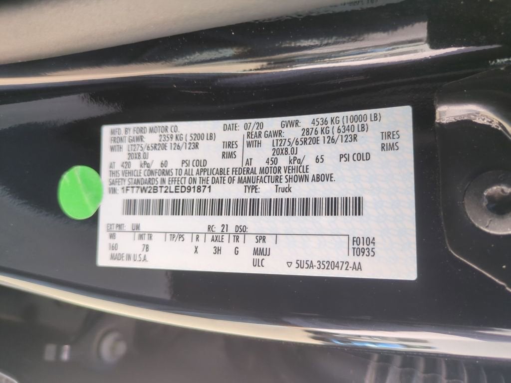 2020 Ford F-250 Platinum