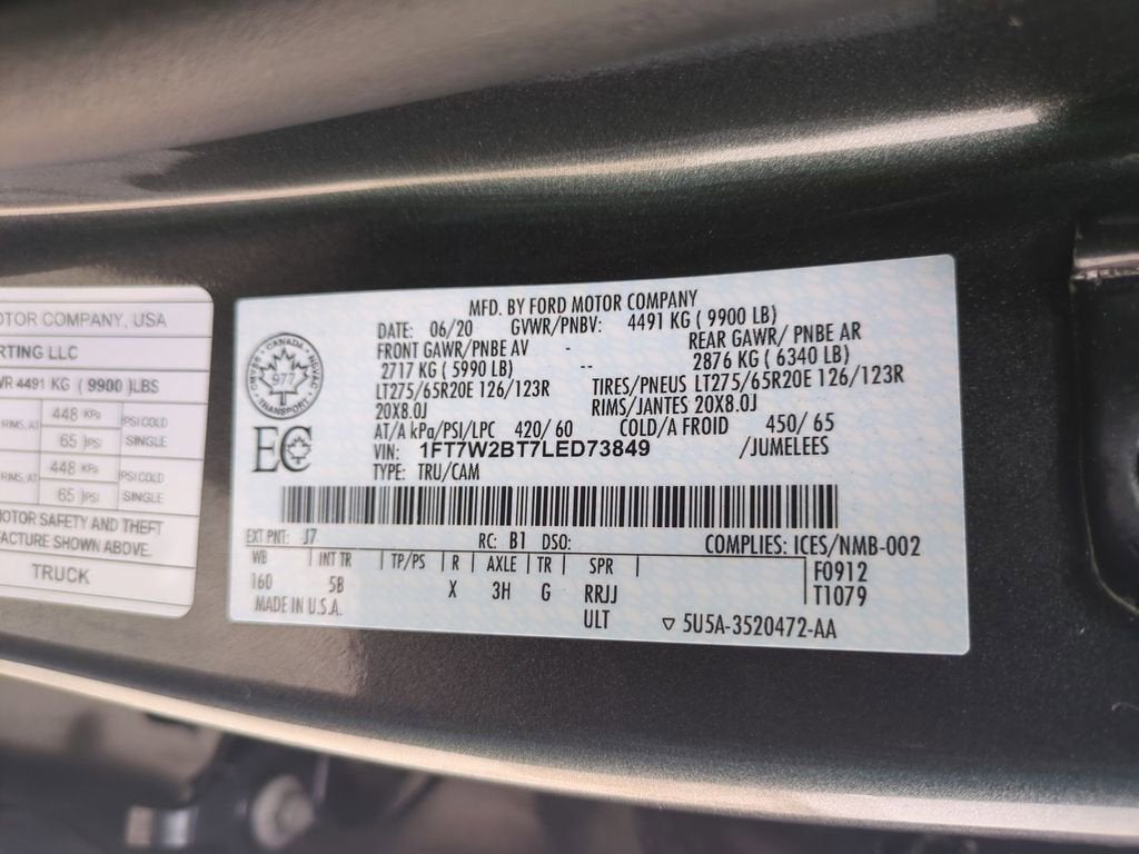 2020 Ford F-250 LARIAT