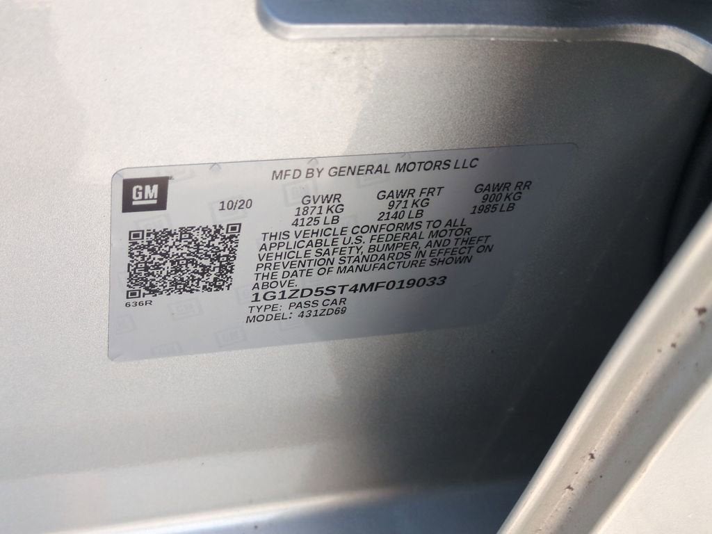 2021 Chevrolet Malibu LT