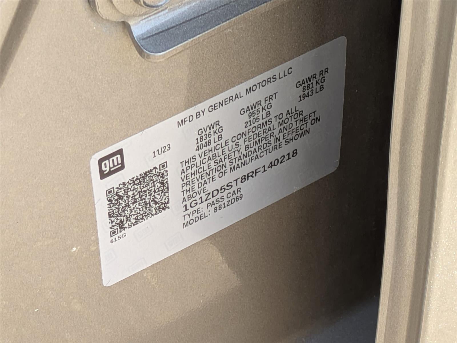 2024 Chevrolet Malibu 1LT