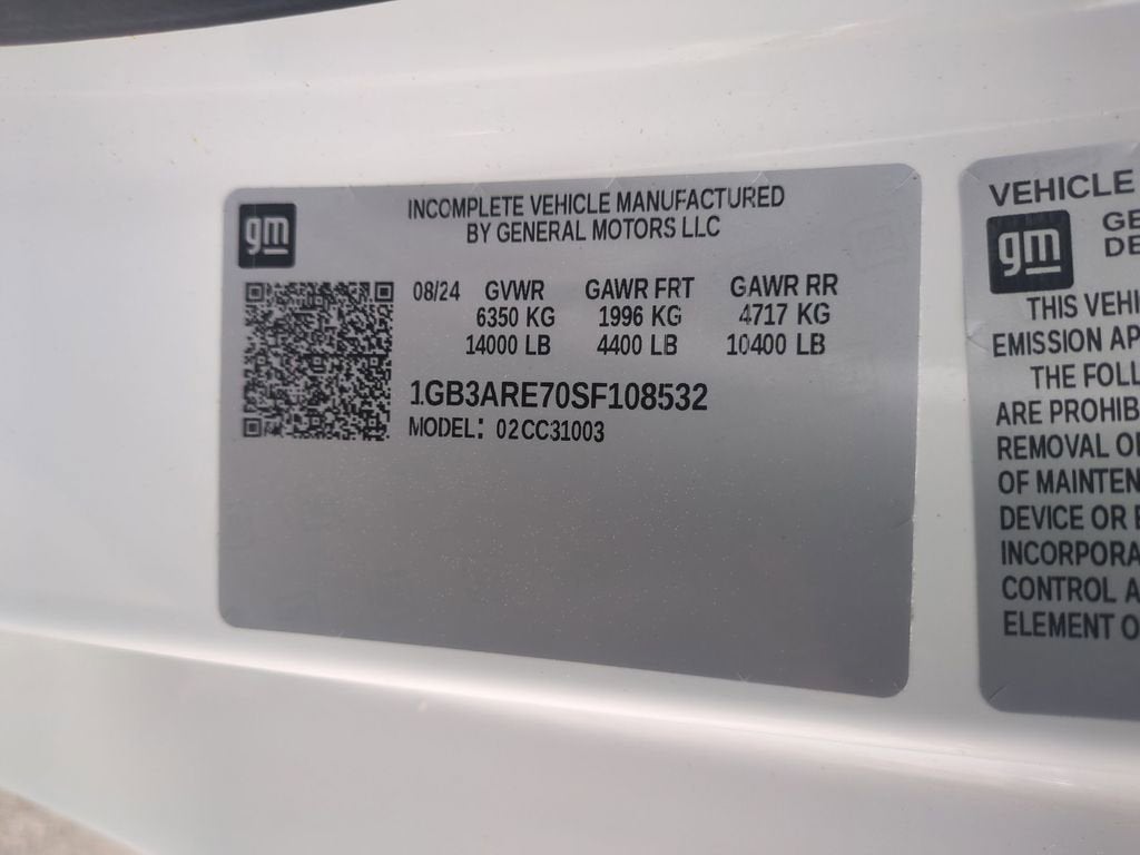 2025 Chevrolet Silverado 3500 HD Chassis Cab Work Truck