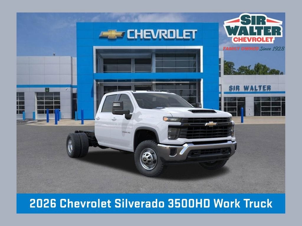 2026 Chevrolet Silverado 3500 HD Chassis Cab Work Truck