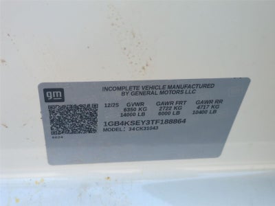 2026 Chevrolet Silverado 3500 HD Chassis Cab Work Truck