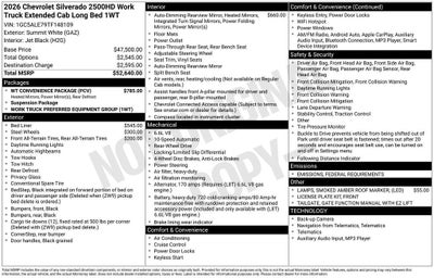 2026 Chevrolet Silverado 2500 HD WT