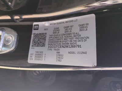 2021 Chevrolet Colorado 4WD LT