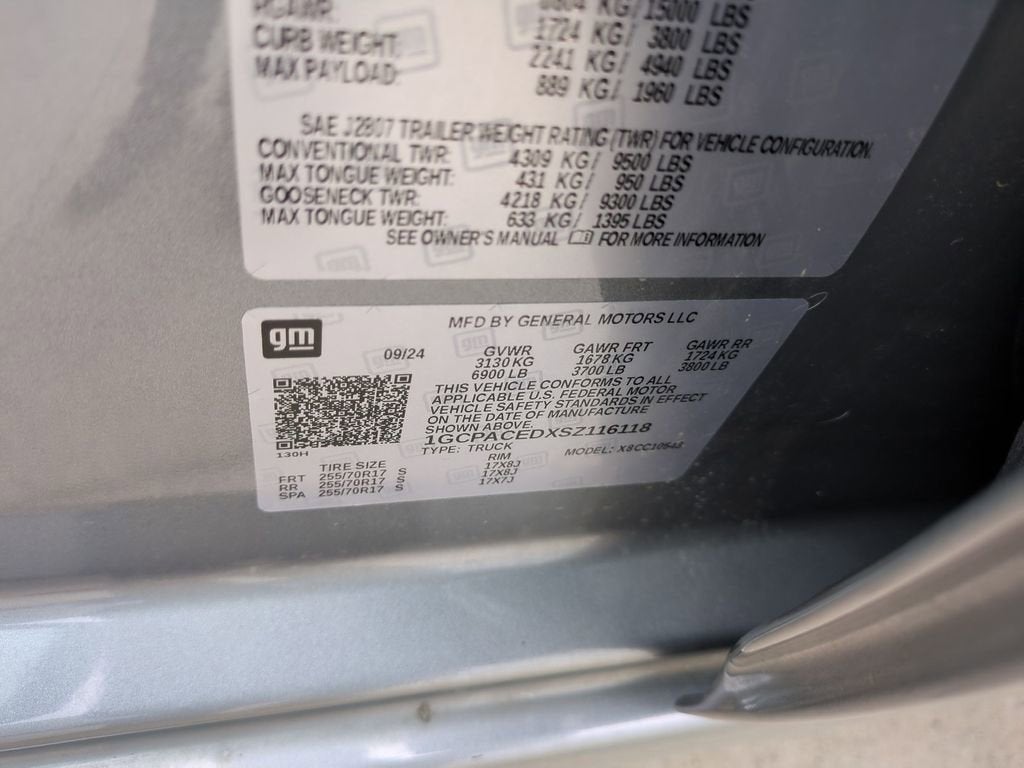 2025 Chevrolet Silverado 1500 LT