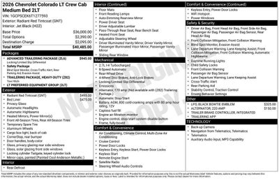 2026 Chevrolet Colorado LT