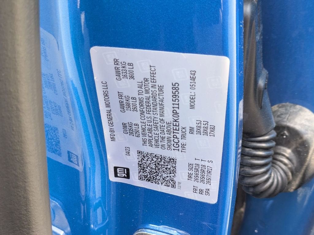 2023 Chevrolet Colorado Trail Boss