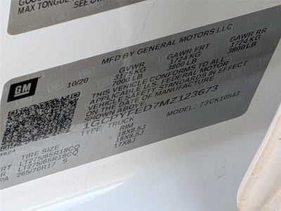 2021 Chevrolet Silverado 1500 LT Trail Boss