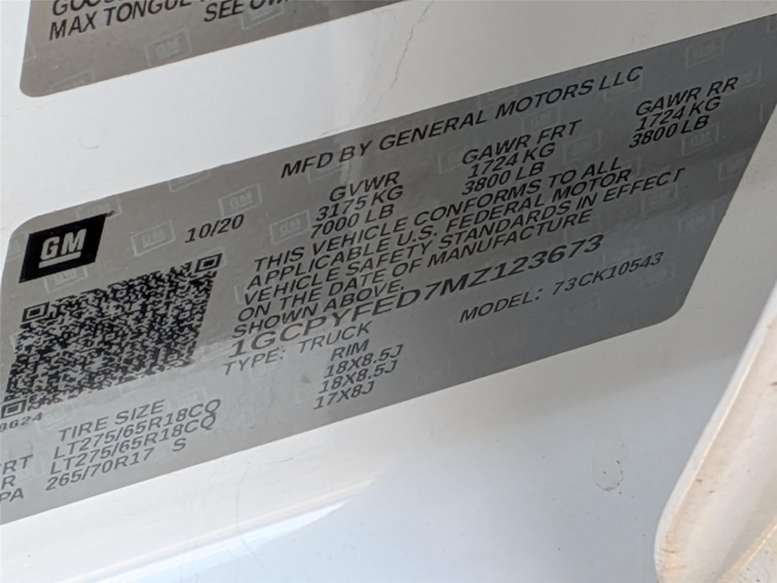 2021 Chevrolet Silverado 1500 LT Trail Boss