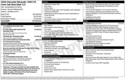 2026 Chevrolet Silverado 1500 LTZ