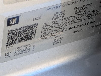 2021 Chevrolet Silverado 1500 LTZ