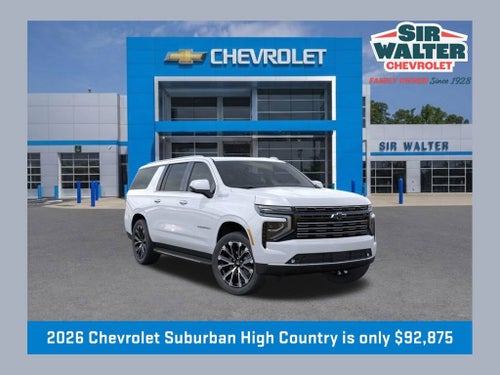 2026 Chevrolet Suburban High Country