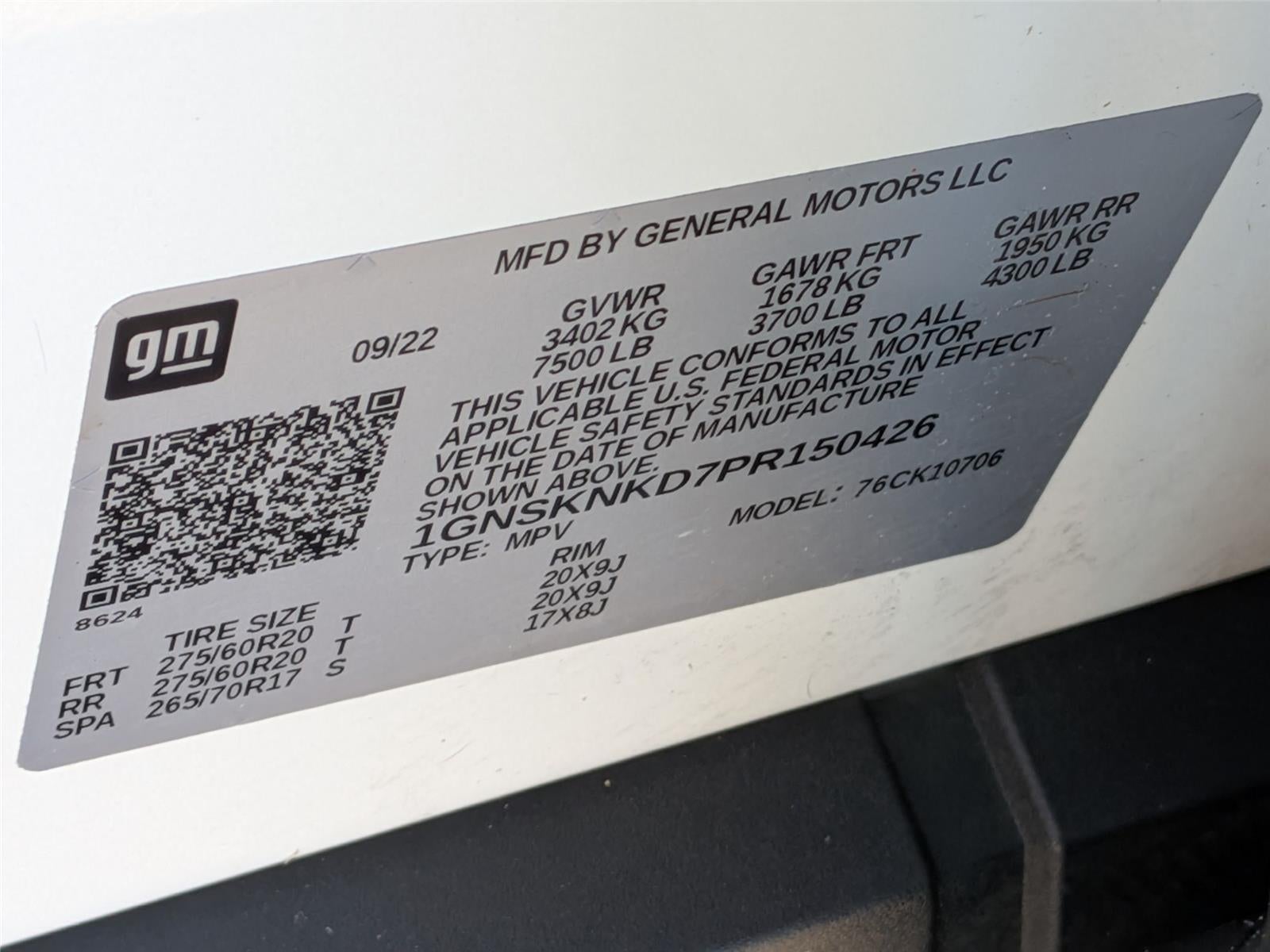 2023 Chevrolet Tahoe LT