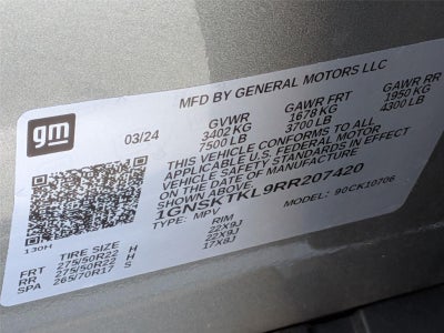 2024 Chevrolet Tahoe High Country