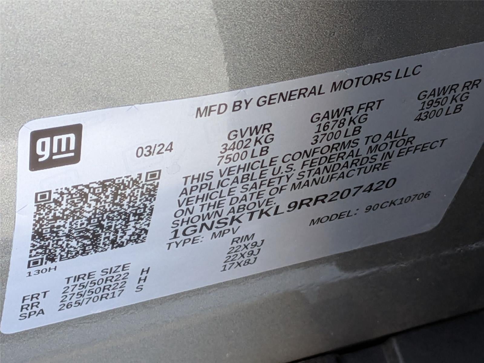 2024 Chevrolet Tahoe High Country