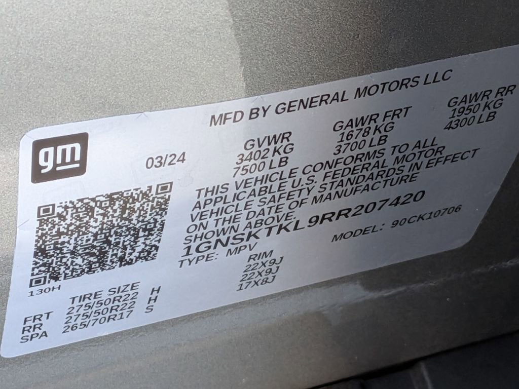 2024 Chevrolet Tahoe High Country