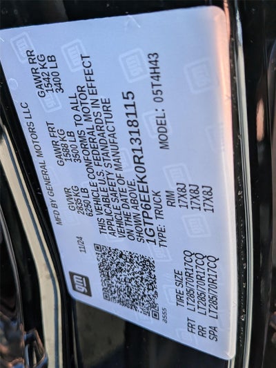 2024 GMC Canyon AT4X