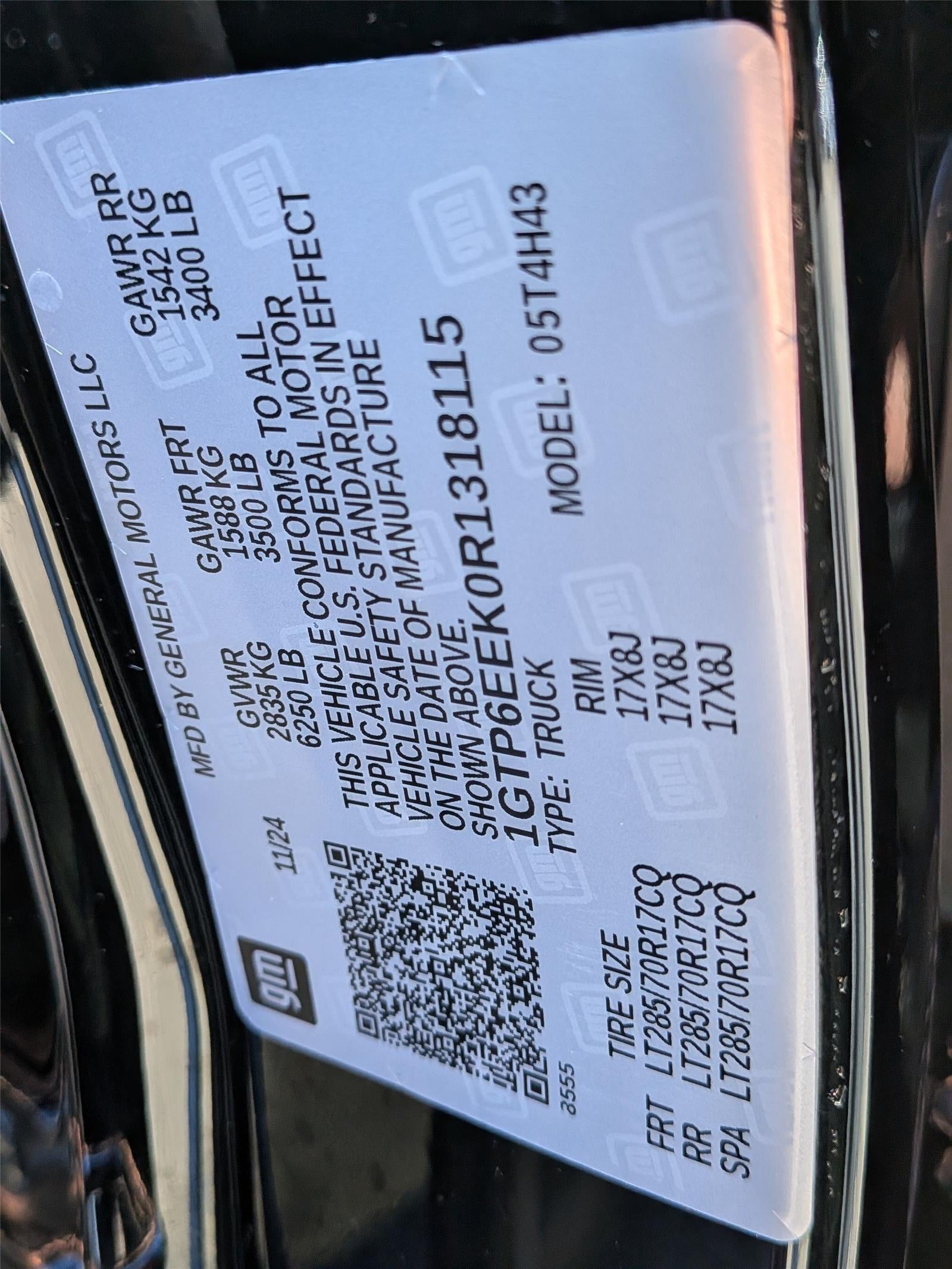 2024 GMC Canyon AT4X