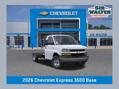 2026 Chevrolet Express Cutaway 3500 1WT