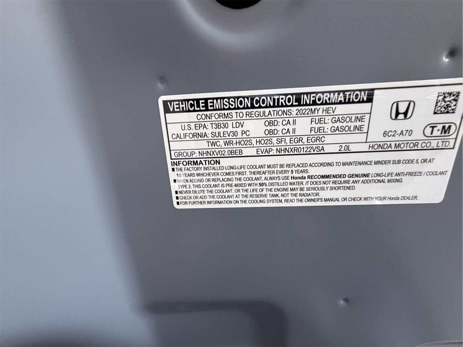2022 Honda Accord Hybrid Touring