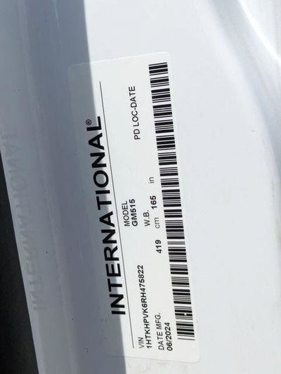 2024 Chevrolet Silverado 5500 HD Work Truck