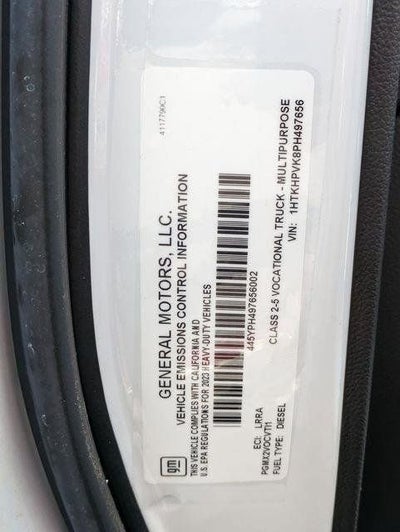 2023 Chevrolet Silverado 5500 HD Work Truck