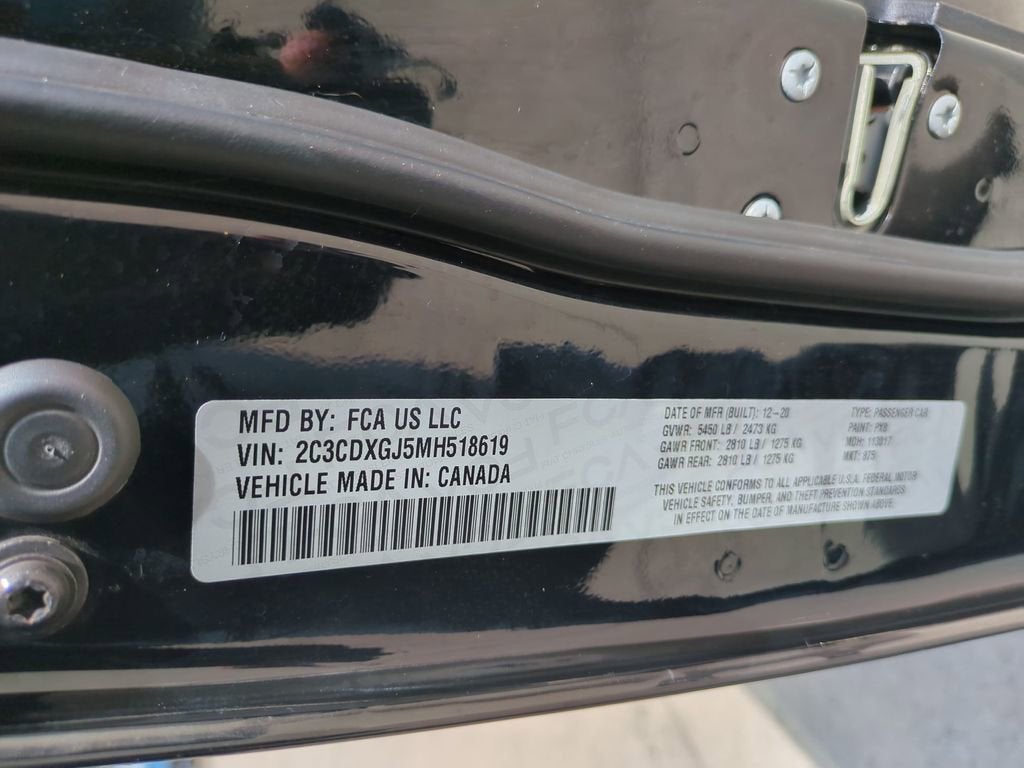 2021 Dodge Charger Scat Pack RWD