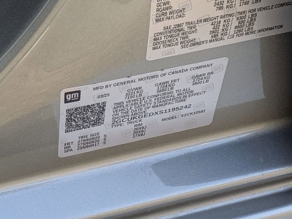 2025 Chevrolet Silverado 1500 LTZ