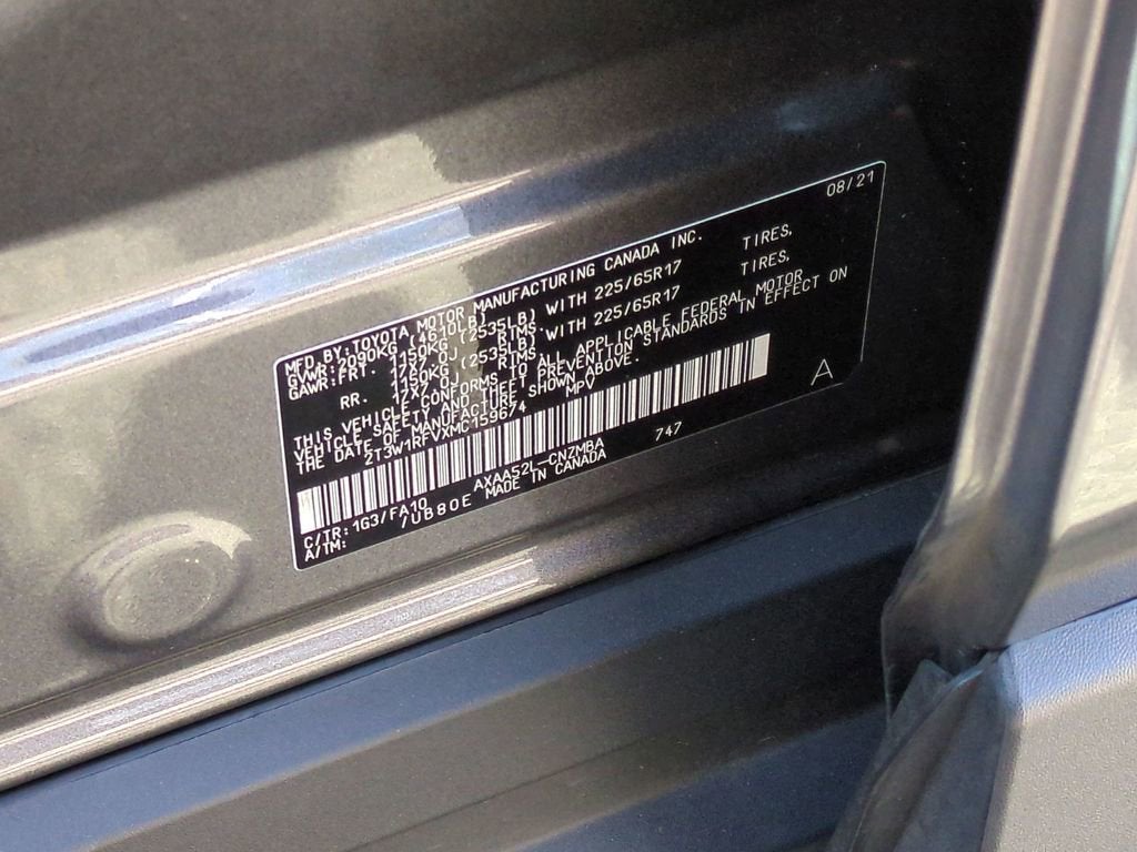 2021 Toyota RAV4 XLE