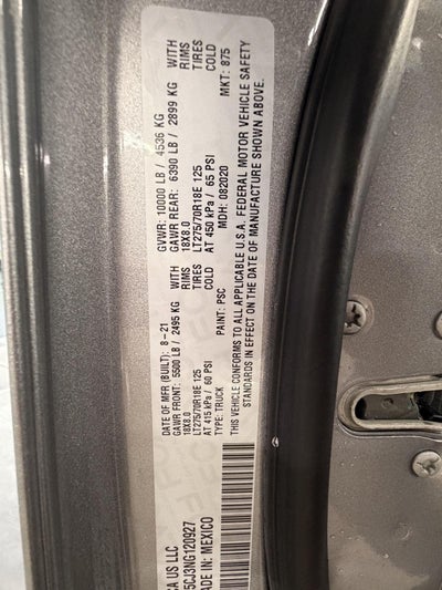 2022 RAM 2500 Tradesman Crew Cab 4x4 6'4" Box