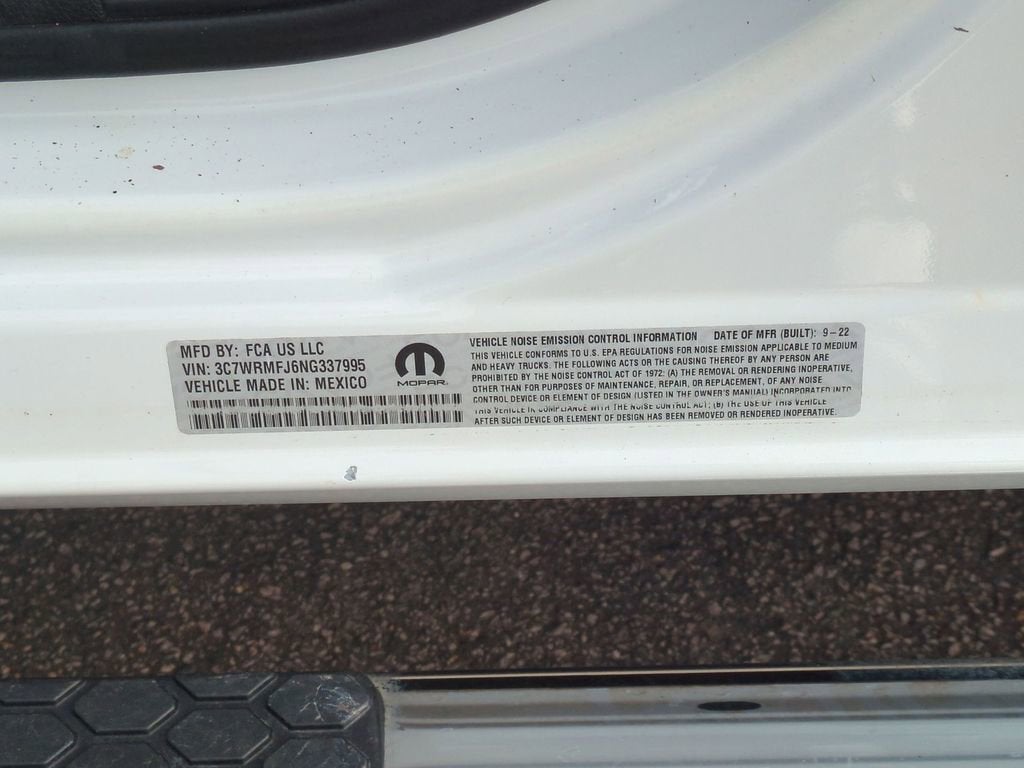 2022 RAM 5500 Chassis Cab Tradesman