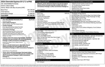 2026 Chevrolet Equinox EV LT