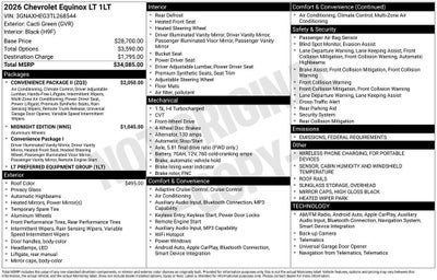 2026 Chevrolet Equinox LT