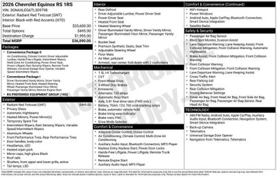2026 Chevrolet Equinox RS