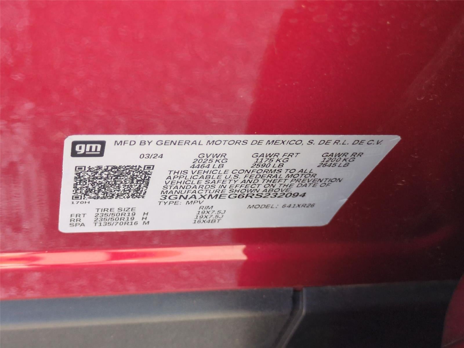 2024 Chevrolet Equinox RS