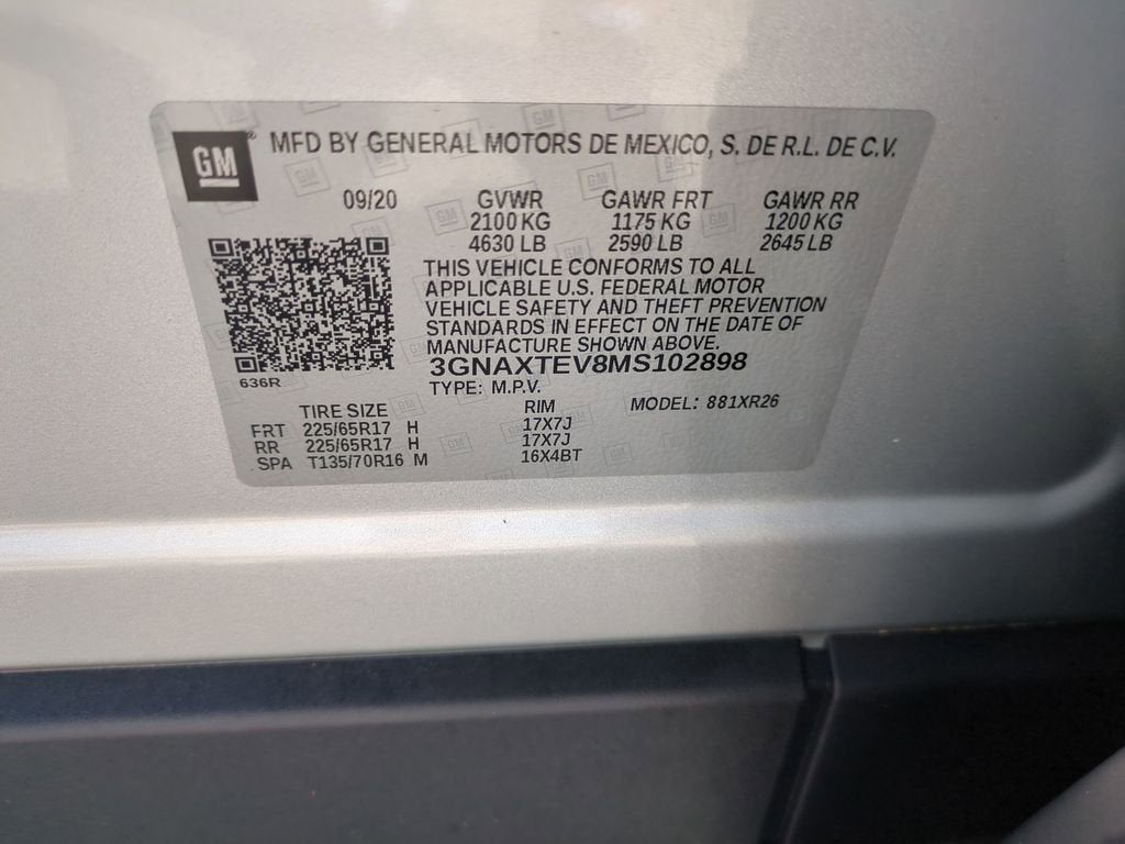2021 Chevrolet Equinox LT