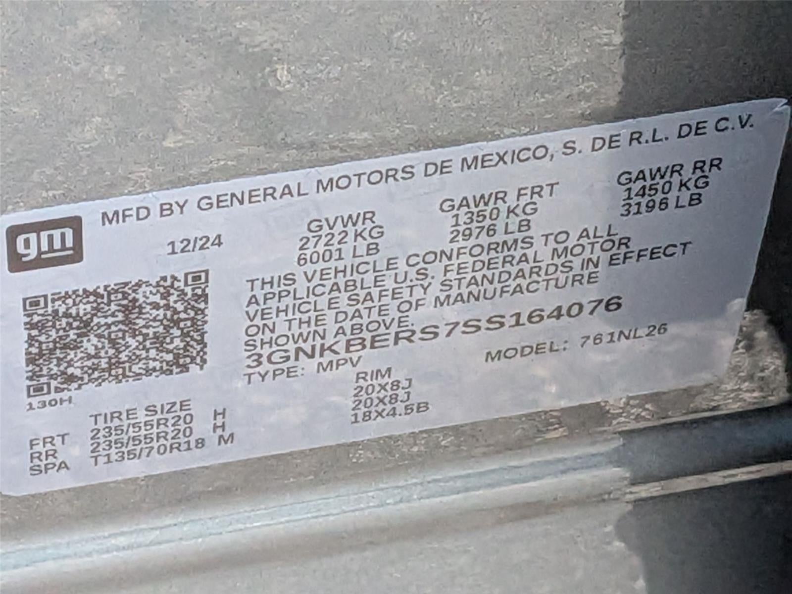 2025 Chevrolet Blazer RS