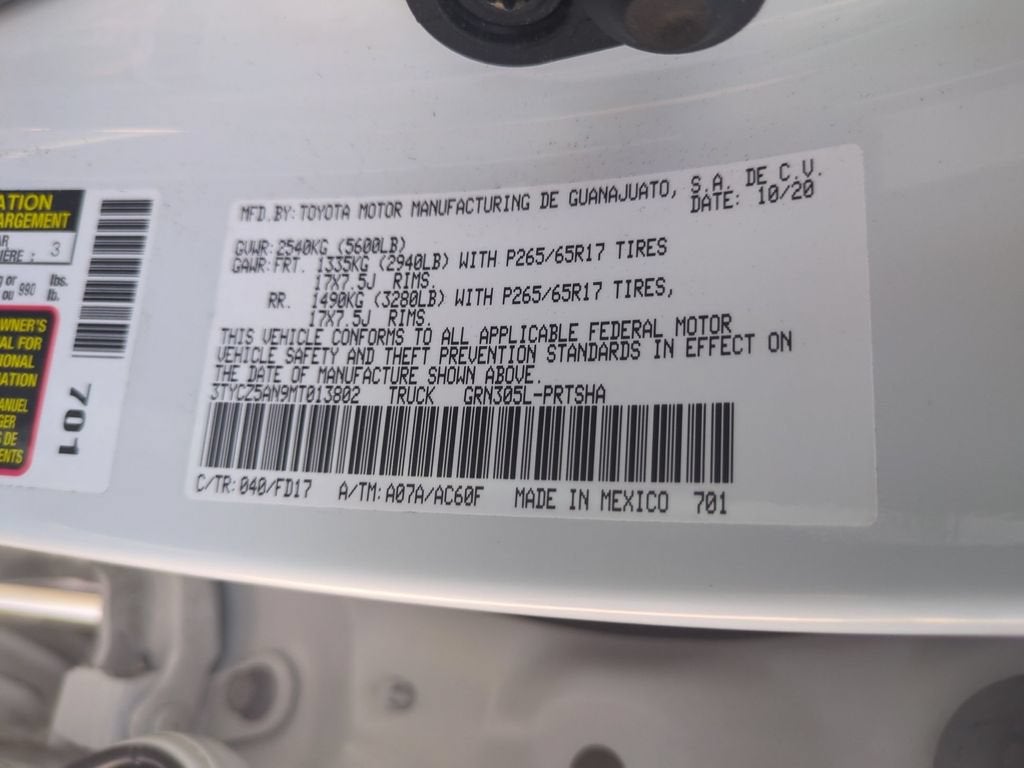 2021 Toyota Tacoma TRD Sport