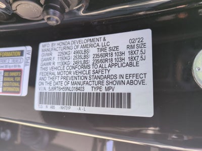 2022 Honda CR-V Hybrid EX
