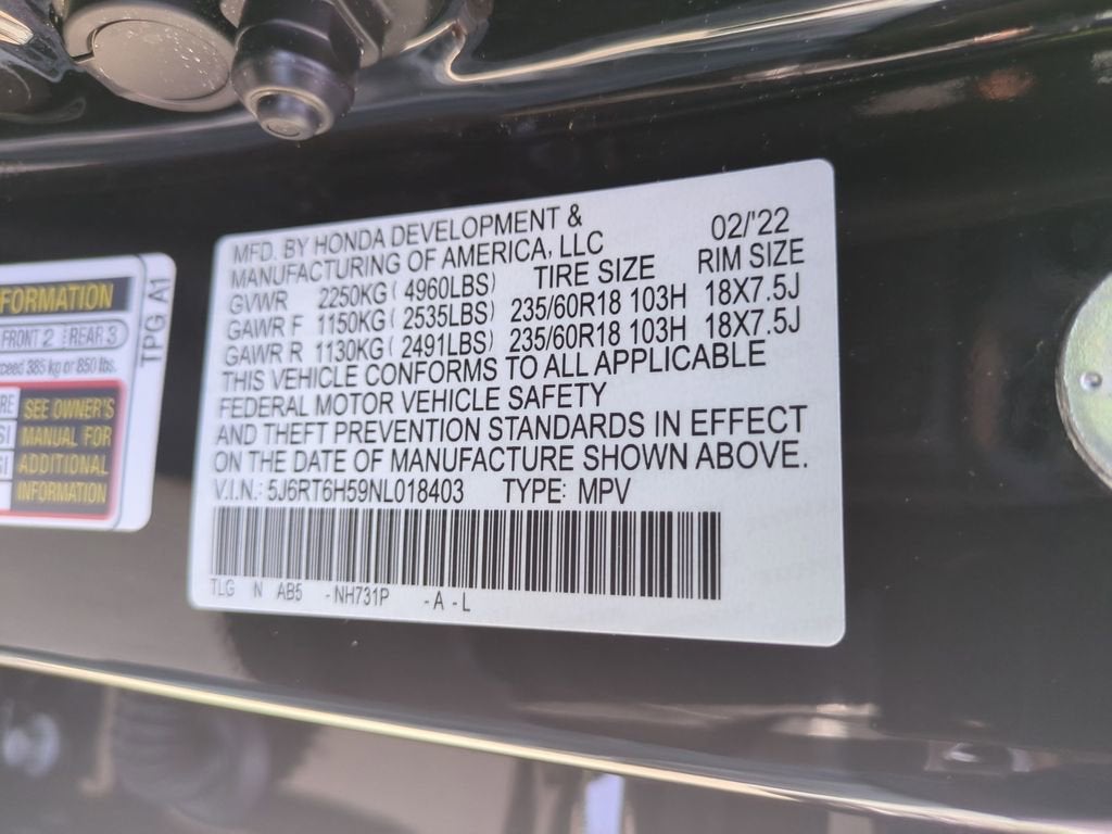 2022 Honda CR-V Hybrid EX