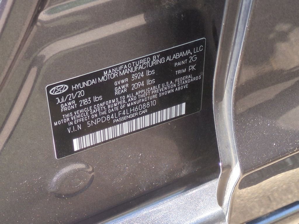 2020 Hyundai Elantra SEL