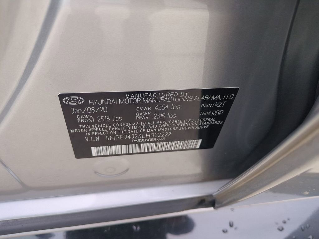 2020 Hyundai Sonata SEL Plus