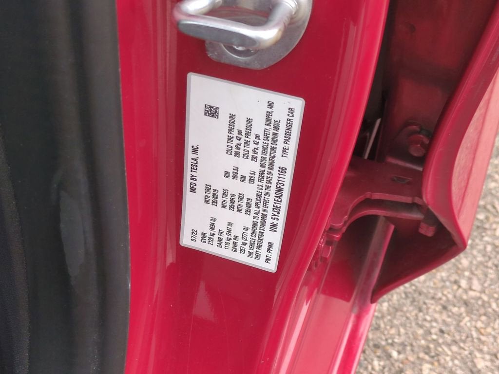 2022 Tesla Model 3 RWD