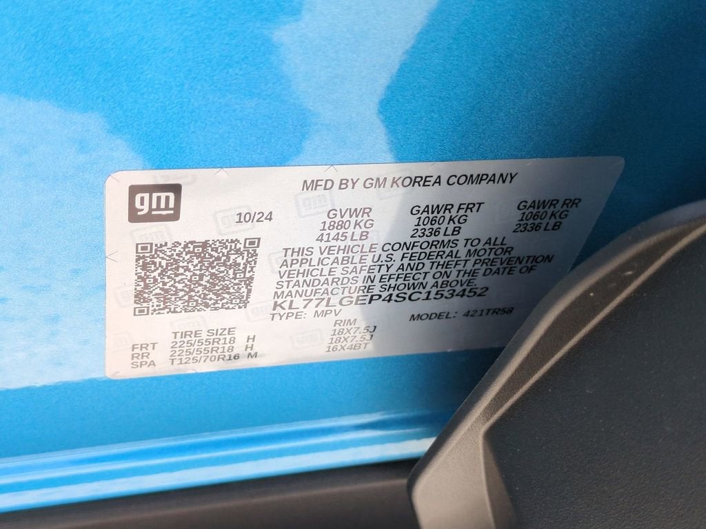 2025 Chevrolet Trax 1RS