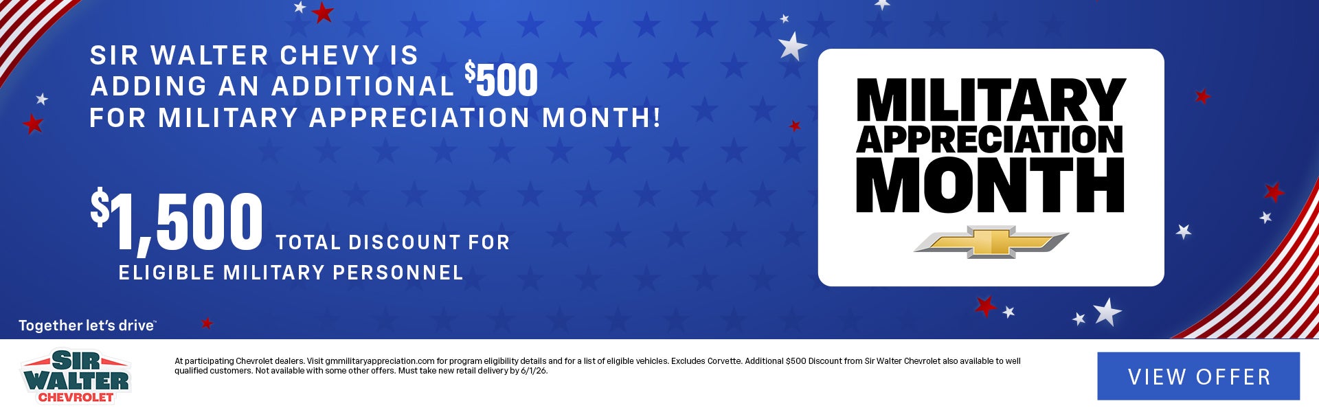 Military Appreciation Month